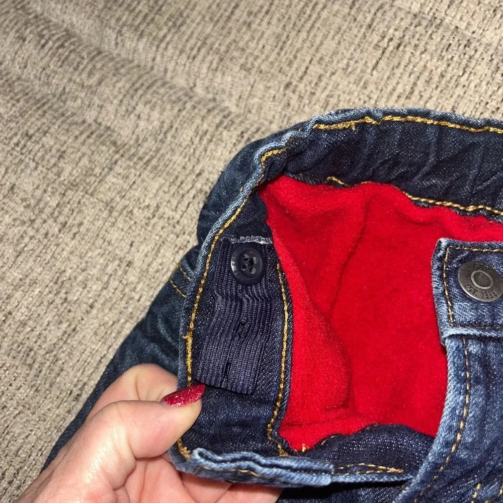 😍Baby Gap Flannel lined Jeans size 18-24 months - Picture 5 of 6